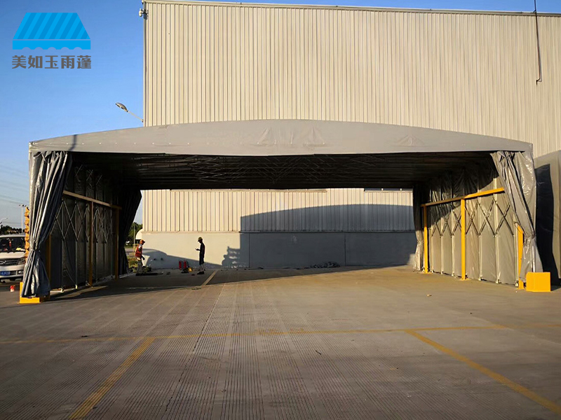 上海推  拉雨蓬