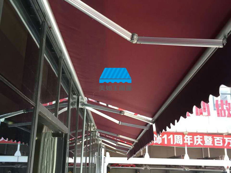 上海伸缩雨棚